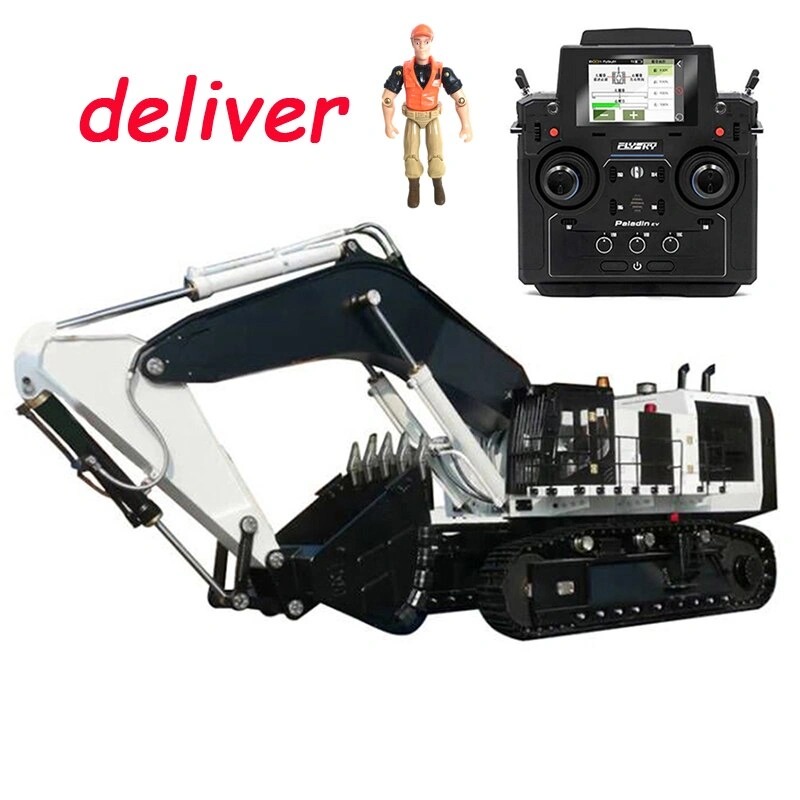 Giant RC Excavator Metal Toy 1/12 Scale Remote Control Construction Vehicle