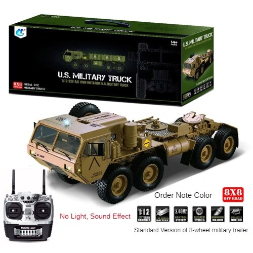 1/12 Scale Electric Off-Road Military Truck – Extreme Climbing Fun!